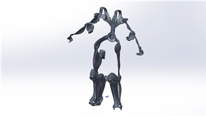 solidworks外骨机器人 3D模型
