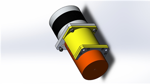 Solidworks机械设备行星齿轮减速器三维模型