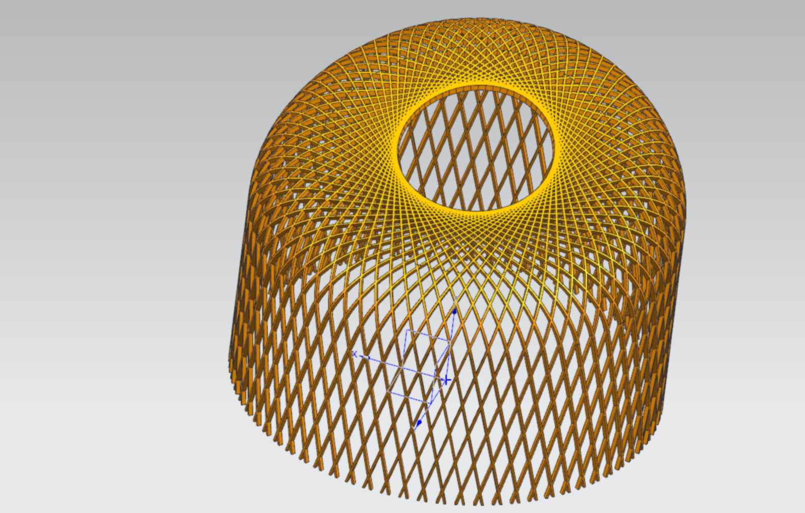 软件小白不会使用ug1847绘制鸟巢?
