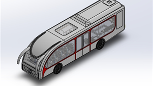 城市公交车模型
