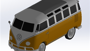小巴士经典模型
