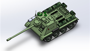 su100坦克模型