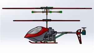 航模直升机模型