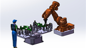 JG0087-工业机械手自动焊接工作单元