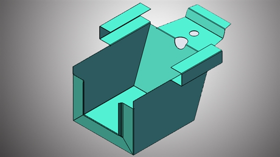 solidworks钣金实例-钣金箱体