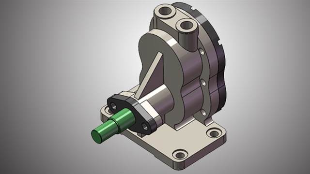solidworks装配体建模实例---偏心柱塞泵