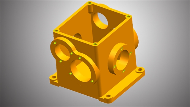 ug机械零件建模实例---齿轮减速箱