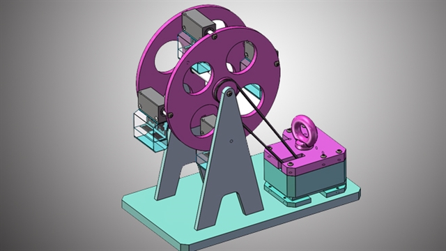 solidworks装配体建模实例---摩天轮