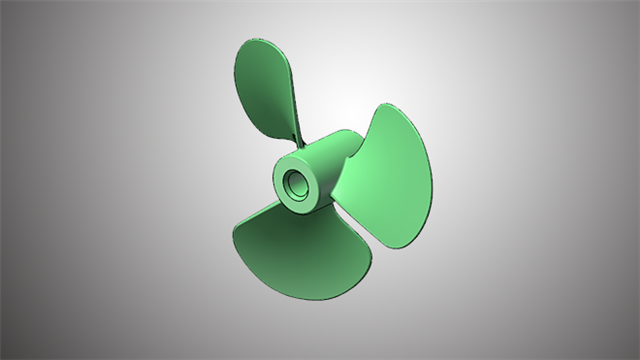 solidworks曲面建模实例---螺旋叶片