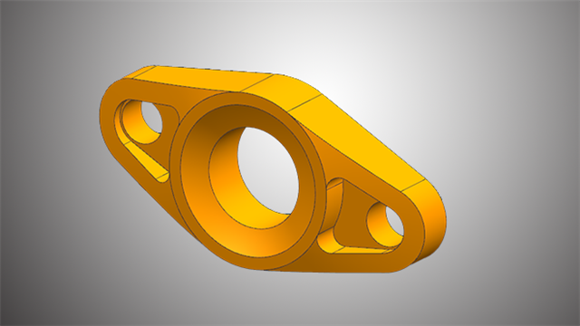 ug机械零件建模实例---填料压板