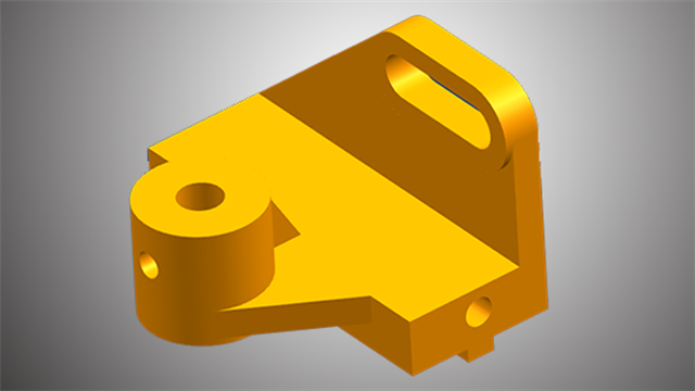 ug机械零件建模实例---连接底座