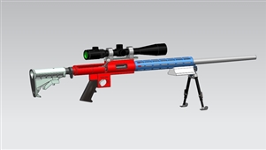 UG产品玩具-308口径狙击枪
