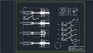 CAD图纸电磁阀体加工机床液压机械设计