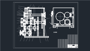 AutoCAD机械设备丝杠车床杠键槽铣专机设计图纸