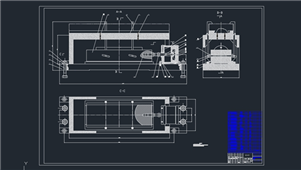 AutoCAD机械铣削T形槽夹具设计图纸