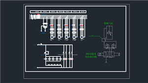 AutoCAD组合机床铣边机设计图纸