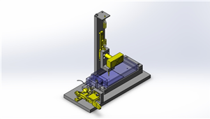 SolidWorks机械加工导通夹具三维模型