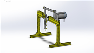 SolidWorks机械加工工件夹具三维模型