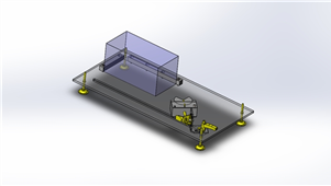 SolidWorks机械设备工件夹具三维模型