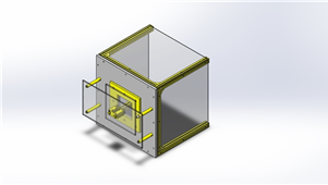 SolidWorks机械设备自动换气机构3D模型