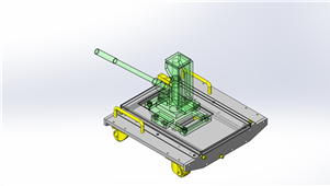 SolidWorks机械3D建模矮型手推车机械模型