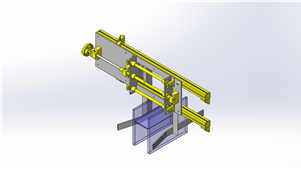 SolidWorks机械装箱机3D模型