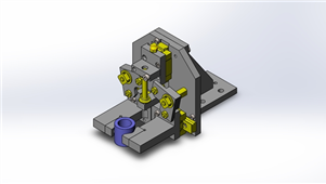 SolidWorks机械滚动轴承机构三维模型