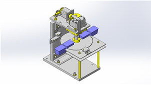 SolidWorks机械设备旋转工件三维模型图纸