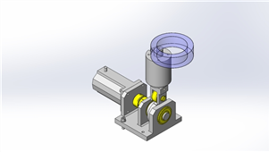SolidWorks机械工件设备测量负载三维模型