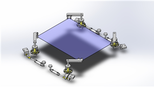SolidWorks机械工件设备测量负载三维模型