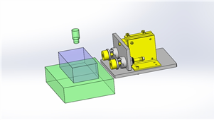 SolidWorks机械设计工件压块三维模型