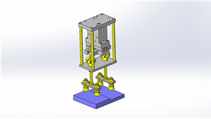 SolidWorks工业设计传送机械手三维模型