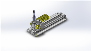 SolidWorks机械设计反转自转夹具3D模型