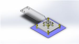 SolidWorks机械设备浮动接头三维设计