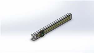 SolidWorks机械设备线性滑台三维模型