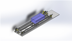 solidworks机械设备手动输送机三维模型
