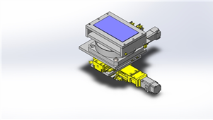 solidworks机械设备滑台三维模型