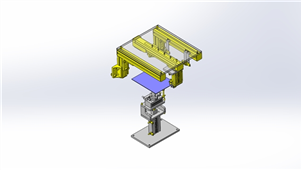 solidworks机械设计输送机工件三维模型