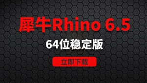Rhino 6.5-64位稳定版软件安装包