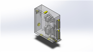solidworks机械设计气动机器BOX化三维模型