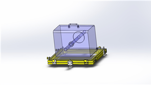 solidworks机械设备冷却组件三维模型