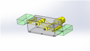 solidworks机械设备圆皮带输送机三维模型
