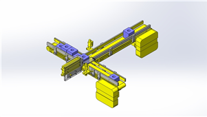 solidworks机械设备高度工件三维模型