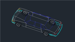 AutoCAD汽车模型图纸_X2VPX
