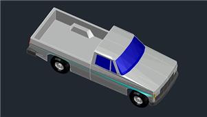 AutoCAD汽车模型图纸_X4YIF