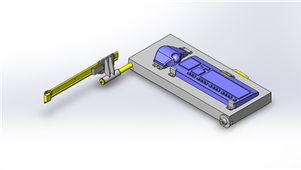 solidworks机械设计鼠标收纳式三维模型