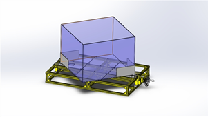 solidworks机械设备工件输送机三维模型