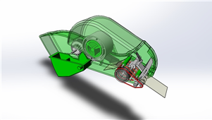 Solidworks机械设备透明胶带切割机3D模型