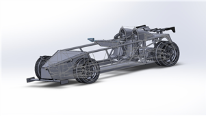 solidworks机械蓝魔设计 汽车模型 3D建模型