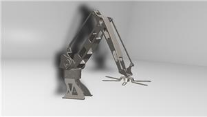 Solidworks机械设备码垛机械臂3D模型